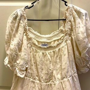 Cream color sundress. Size XL